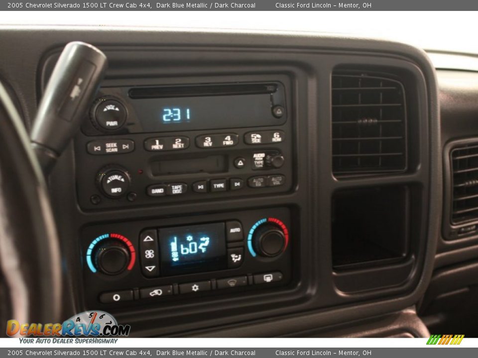 2005 Chevrolet Silverado 1500 LT Crew Cab 4x4 Dark Blue Metallic / Dark Charcoal Photo #10