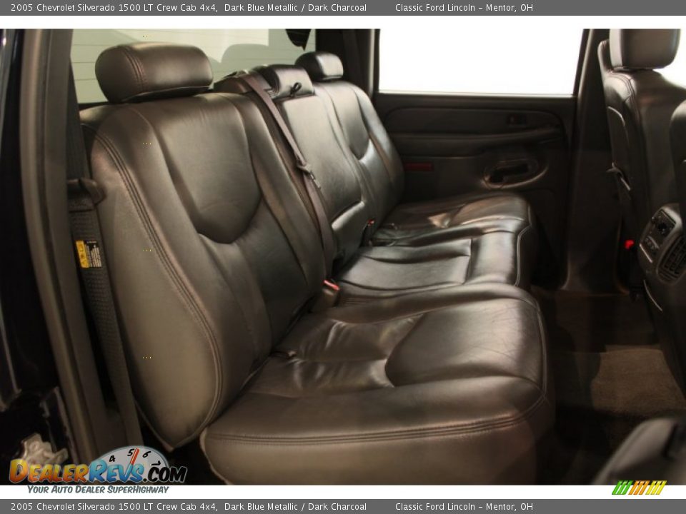 2005 Chevrolet Silverado 1500 LT Crew Cab 4x4 Dark Blue Metallic / Dark Charcoal Photo #13