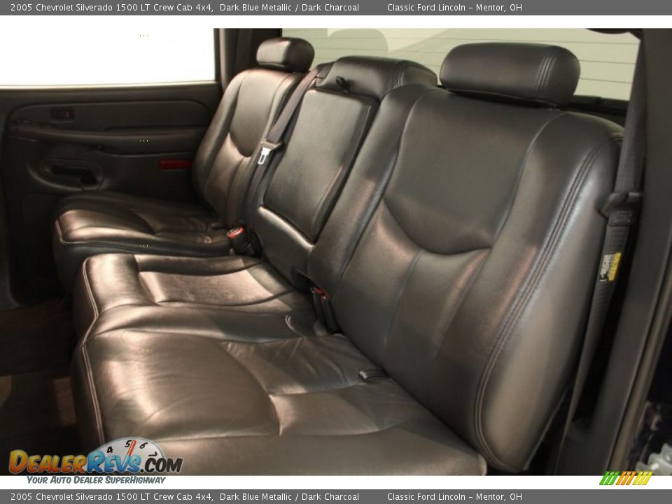 2005 Chevrolet Silverado 1500 LT Crew Cab 4x4 Dark Blue Metallic / Dark Charcoal Photo #14