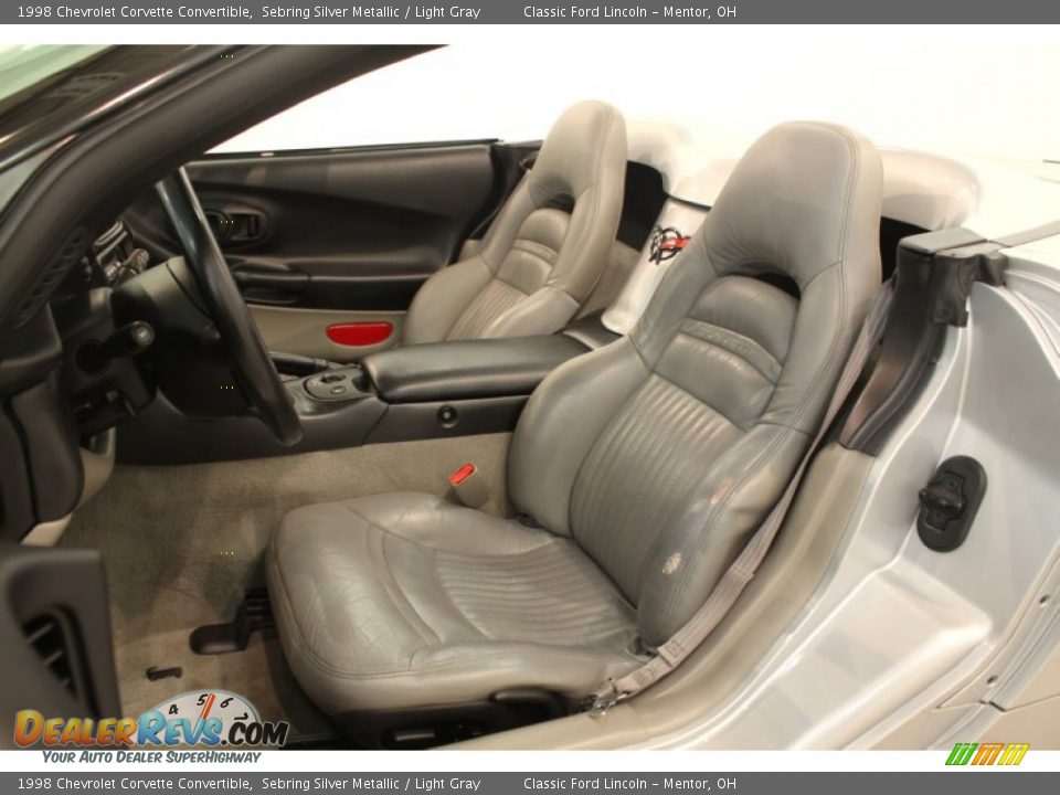 Front Seat of 1998 Chevrolet Corvette Convertible Photo #7