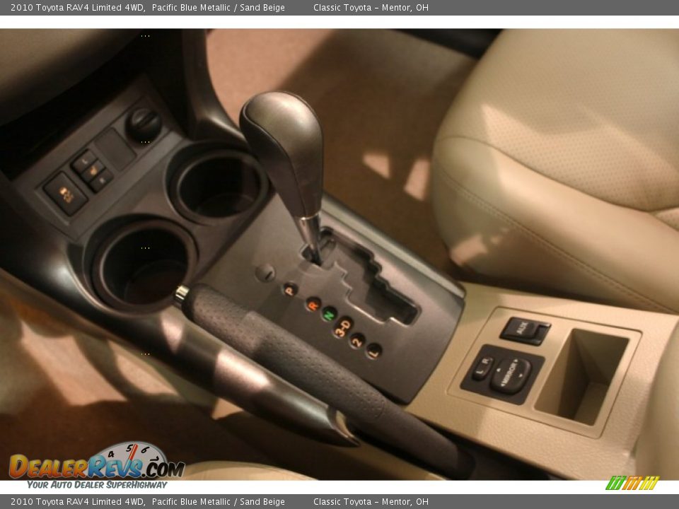 2010 Toyota RAV4 Limited 4WD Pacific Blue Metallic / Sand Beige Photo #9