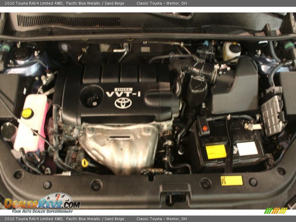 2010 Toyota RAV4 Limited 4WD Pacific Blue Metallic / Sand Beige Photo #14