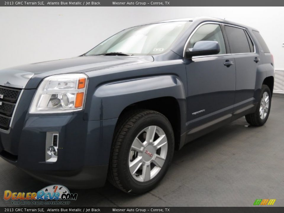 2013 GMC Terrain SLE Atlantis Blue Metallic / Jet Black Photo #2