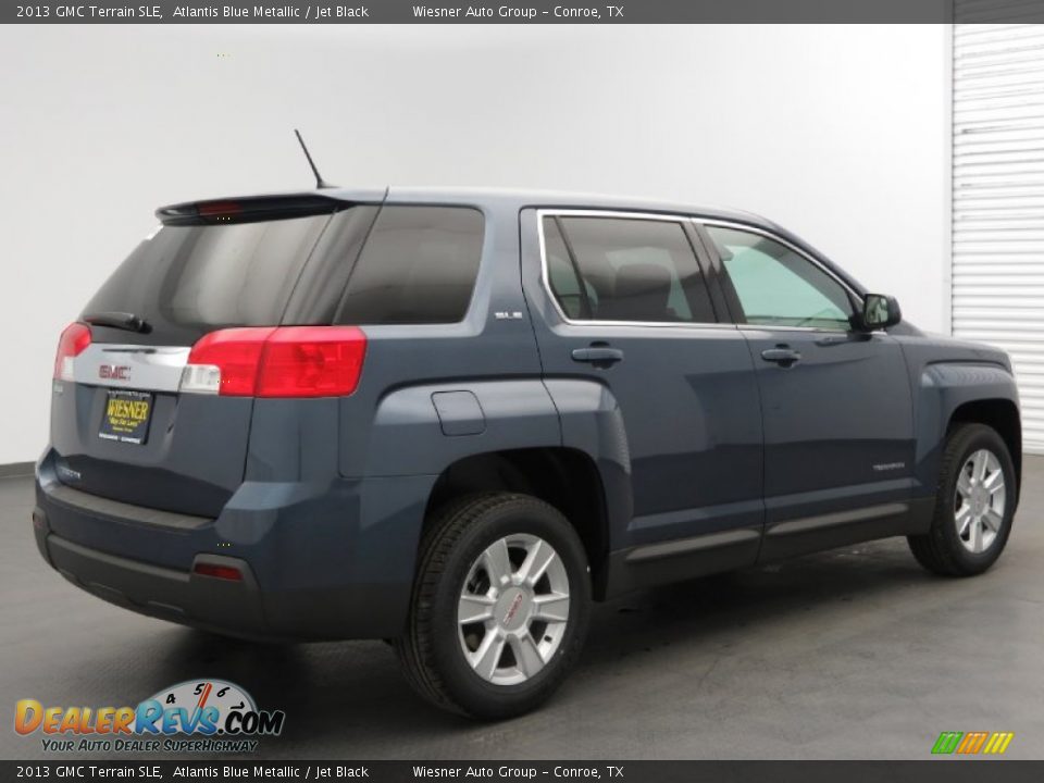 2013 GMC Terrain SLE Atlantis Blue Metallic / Jet Black Photo #3