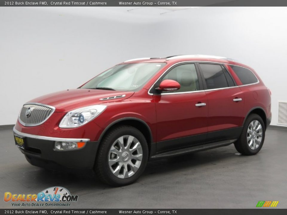 2012 Buick Enclave FWD Crystal Red Tintcoat / Cashmere Photo #1