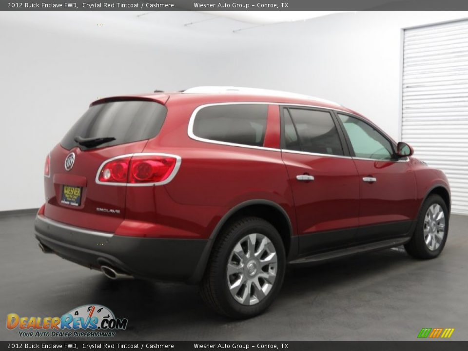 2012 Buick Enclave FWD Crystal Red Tintcoat / Cashmere Photo #3