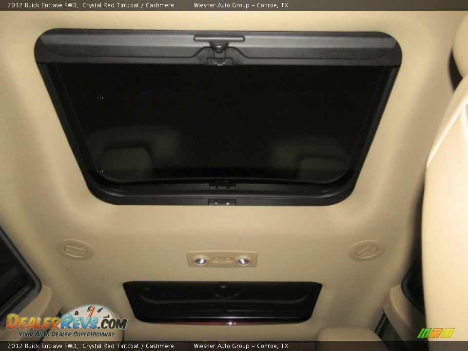 2012 Buick Enclave FWD Crystal Red Tintcoat / Cashmere Photo #7