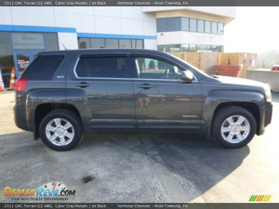 2011 GMC Terrain SLE AWD Cyber Gray Metallic / Jet Black Photo #2
