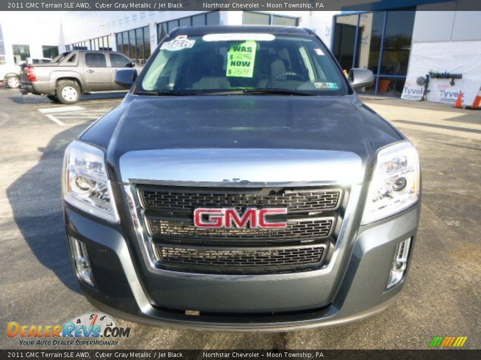 2011 GMC Terrain SLE AWD Cyber Gray Metallic / Jet Black Photo #8