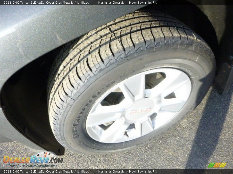 2011 GMC Terrain SLE AWD Cyber Gray Metallic / Jet Black Photo #9