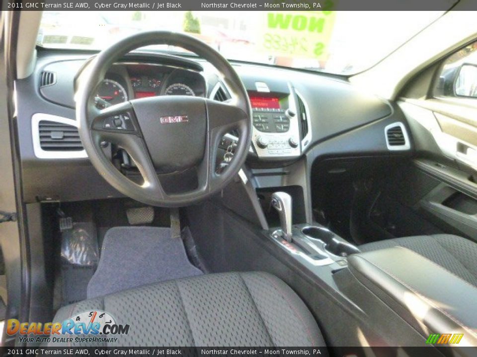 2011 GMC Terrain SLE AWD Cyber Gray Metallic / Jet Black Photo #12
