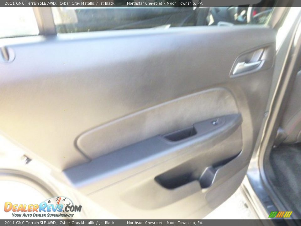 2011 GMC Terrain SLE AWD Cyber Gray Metallic / Jet Black Photo #13