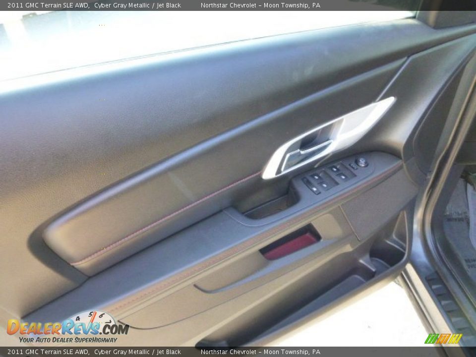 2011 GMC Terrain SLE AWD Cyber Gray Metallic / Jet Black Photo #14