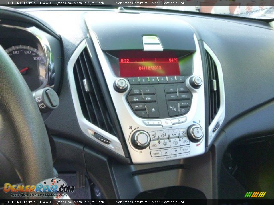 2011 GMC Terrain SLE AWD Cyber Gray Metallic / Jet Black Photo #18