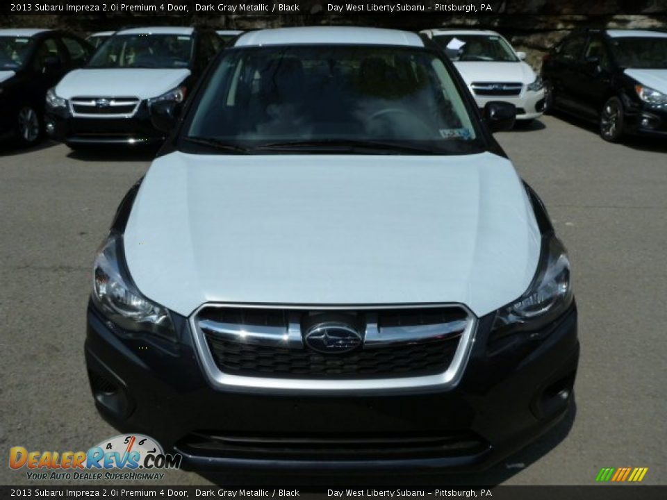 2013 Subaru Impreza 2.0i Premium 4 Door Dark Gray Metallic / Black Photo #7