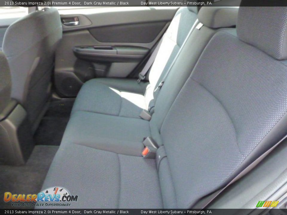 2013 Subaru Impreza 2.0i Premium 4 Door Dark Gray Metallic / Black Photo #11