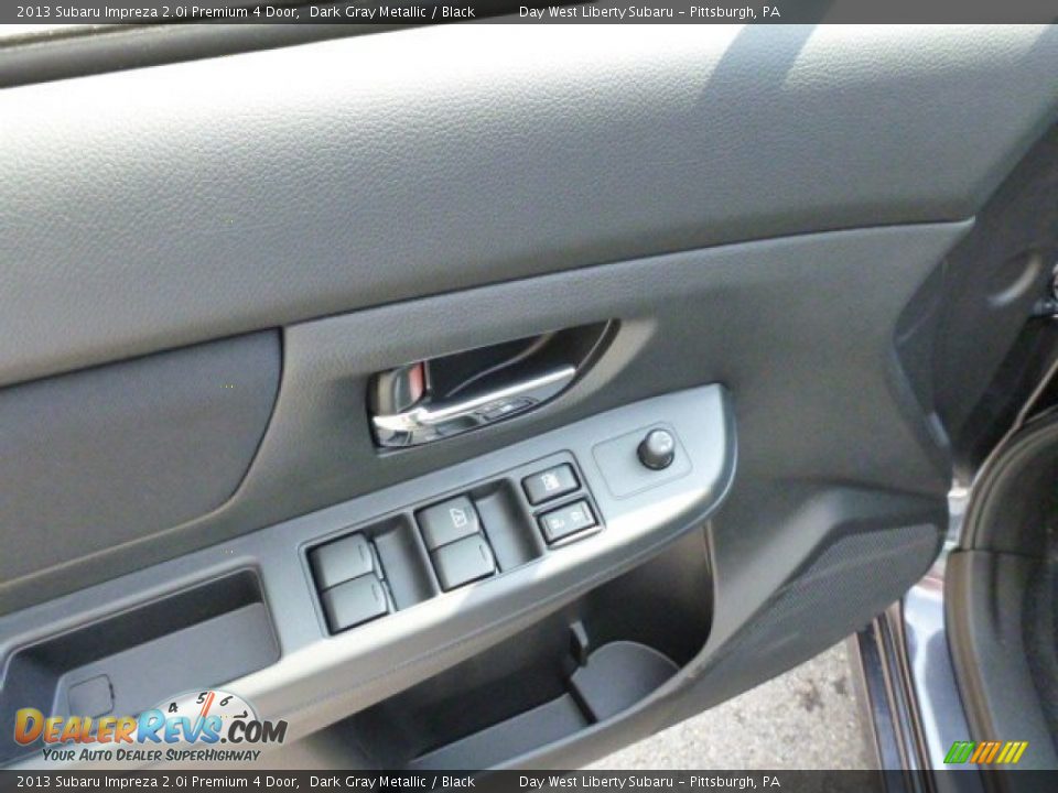 2013 Subaru Impreza 2.0i Premium 4 Door Dark Gray Metallic / Black Photo #14