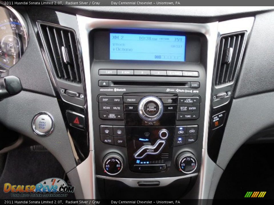 2011 Hyundai Sonata Limited 2.0T Radiant Silver / Gray Photo #16