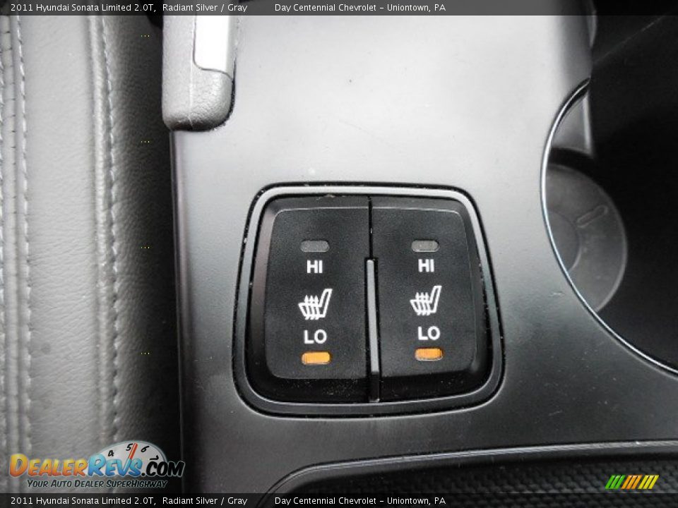 2011 Hyundai Sonata Limited 2.0T Radiant Silver / Gray Photo #18