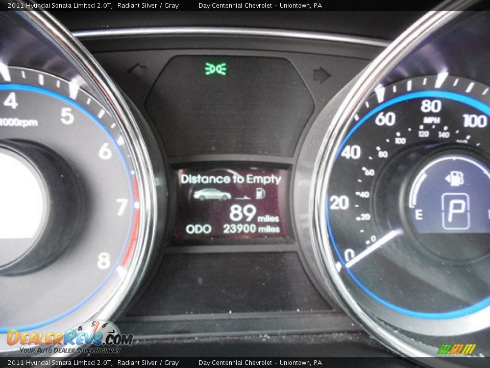 2011 Hyundai Sonata Limited 2.0T Radiant Silver / Gray Photo #20