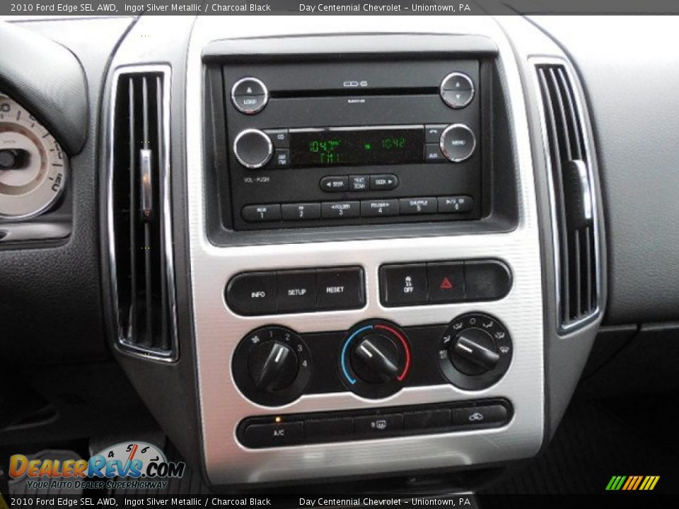 2010 Ford Edge SEL AWD Ingot Silver Metallic / Charcoal Black Photo #15
