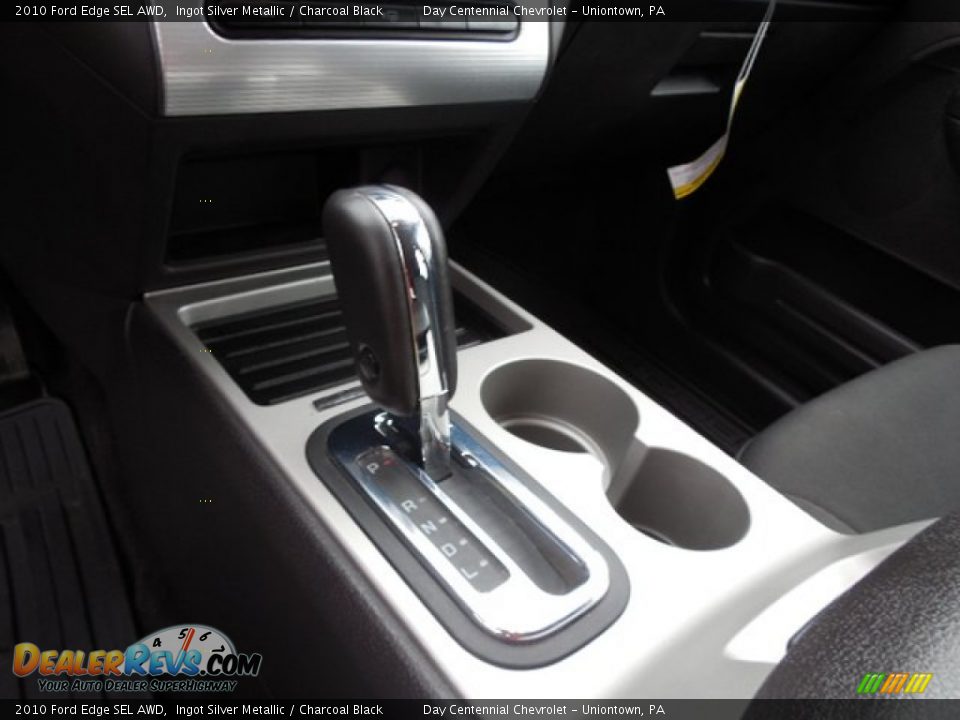 2010 Ford Edge SEL AWD Ingot Silver Metallic / Charcoal Black Photo #16