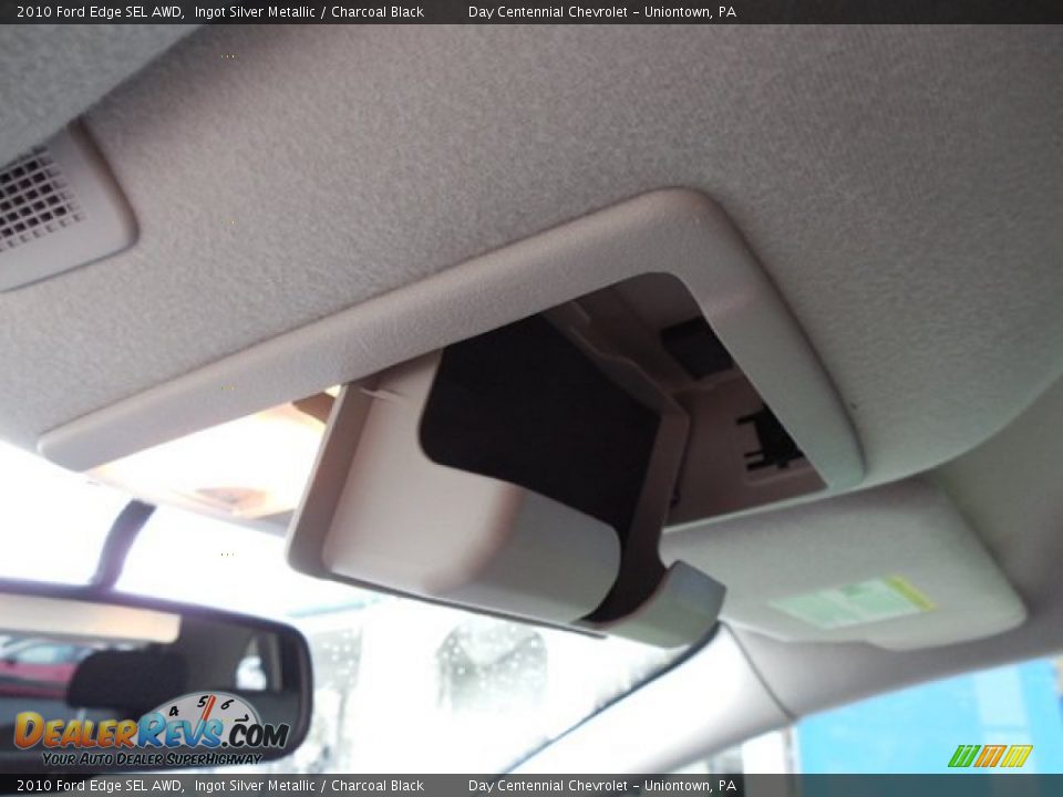 2010 Ford Edge SEL AWD Ingot Silver Metallic / Charcoal Black Photo #18