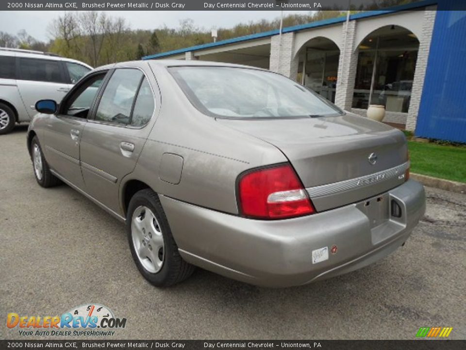 2000 Nissan Altima GXE Brushed Pewter Metallic / Dusk Gray Photo #3