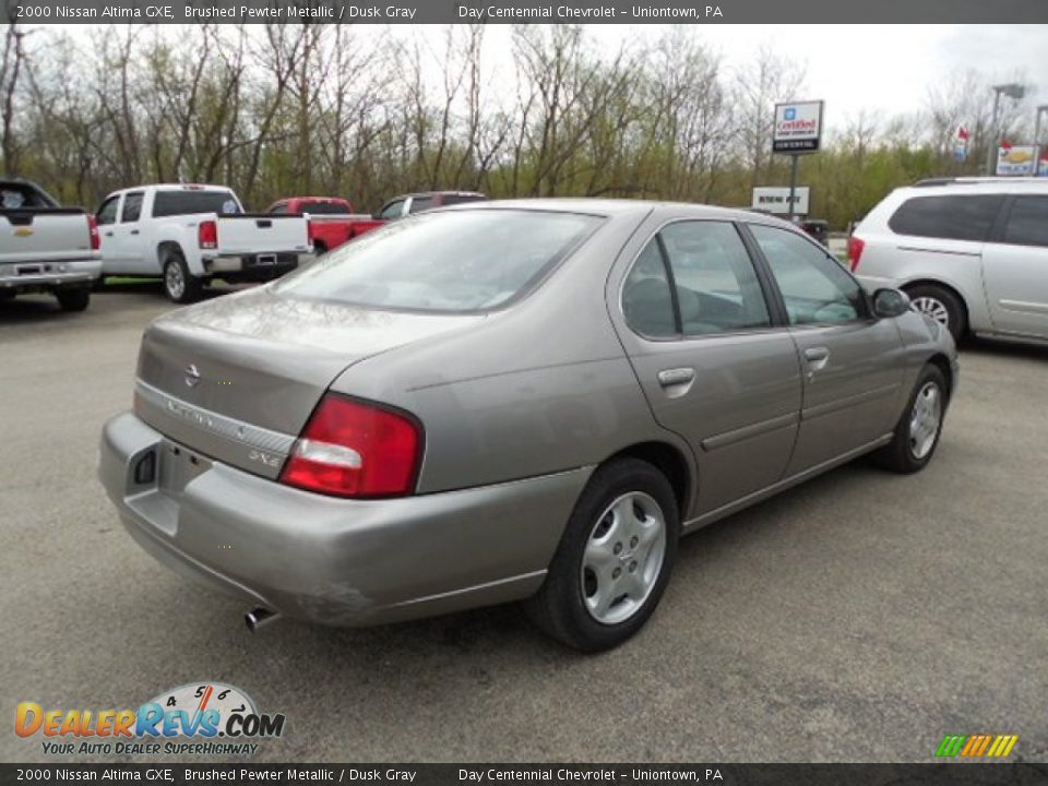 2000 Nissan Altima GXE Brushed Pewter Metallic / Dusk Gray Photo #5