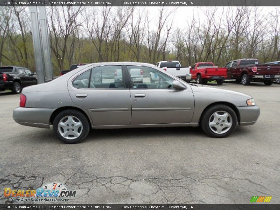2000 Nissan Altima GXE Brushed Pewter Metallic / Dusk Gray Photo #6