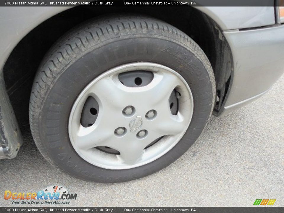 2000 Nissan Altima GXE Brushed Pewter Metallic / Dusk Gray Photo #7
