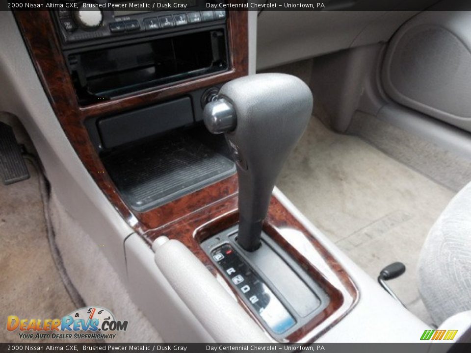 2000 Nissan Altima GXE Brushed Pewter Metallic / Dusk Gray Photo #15