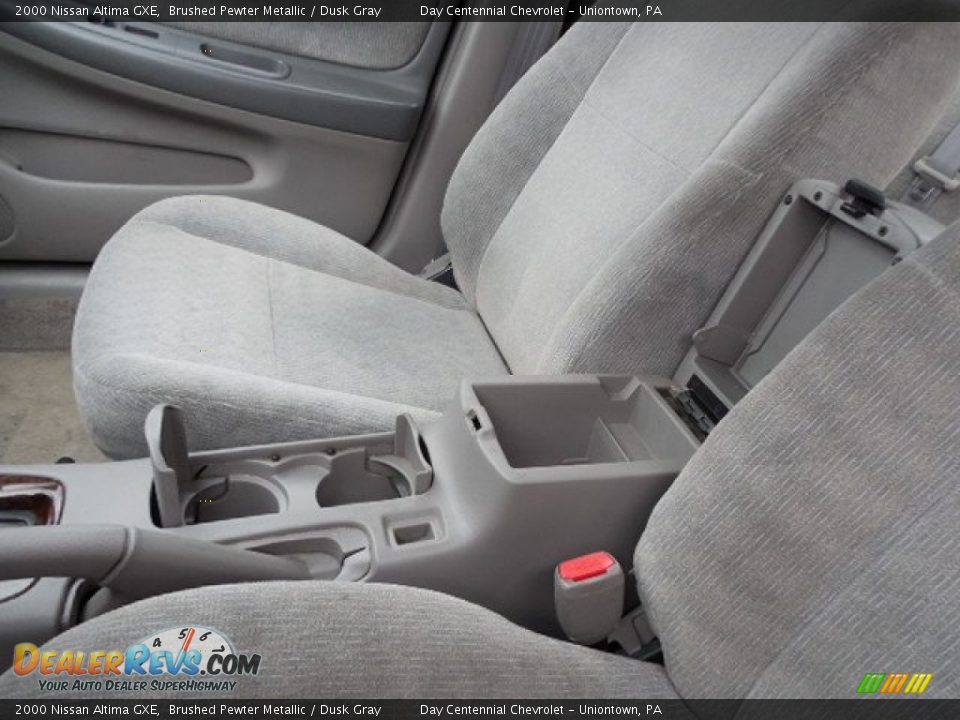 2000 Nissan Altima GXE Brushed Pewter Metallic / Dusk Gray Photo #16
