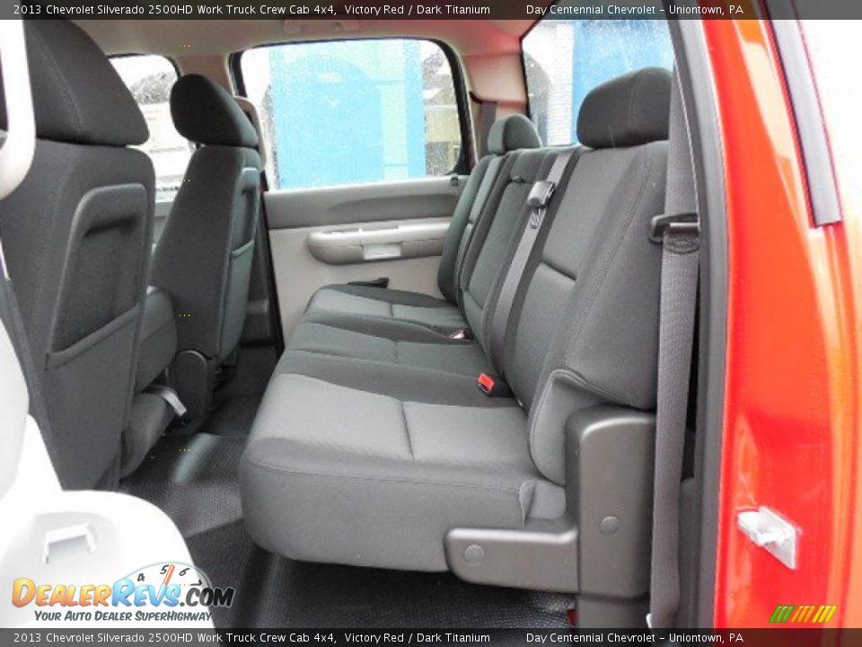2013 Chevrolet Silverado 2500HD Work Truck Crew Cab 4x4 Victory Red / Dark Titanium Photo #14