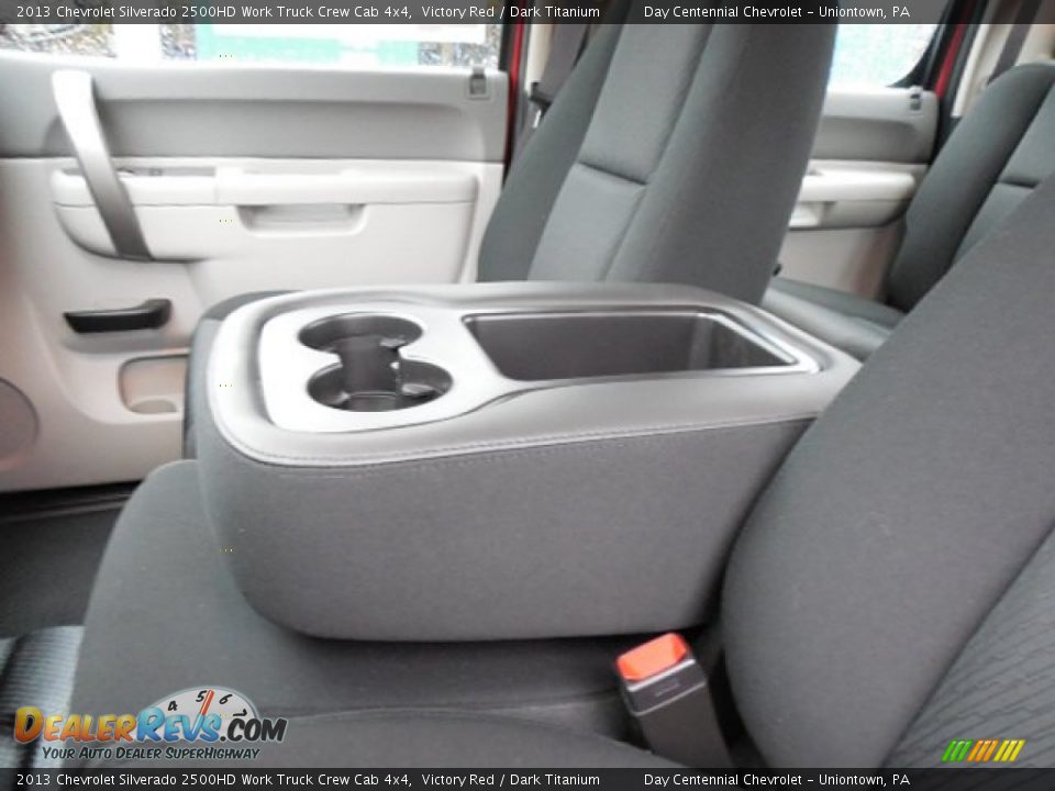 2013 Chevrolet Silverado 2500HD Work Truck Crew Cab 4x4 Victory Red / Dark Titanium Photo #15