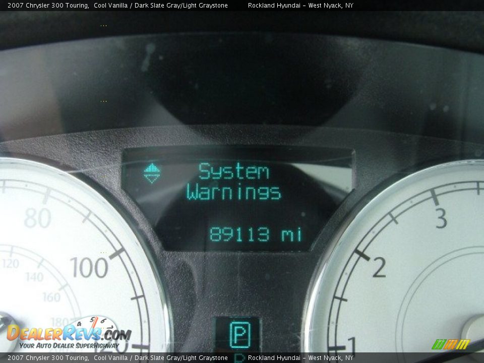 2007 Chrysler 300 Touring Cool Vanilla / Dark Slate Gray/Light Graystone Photo #16