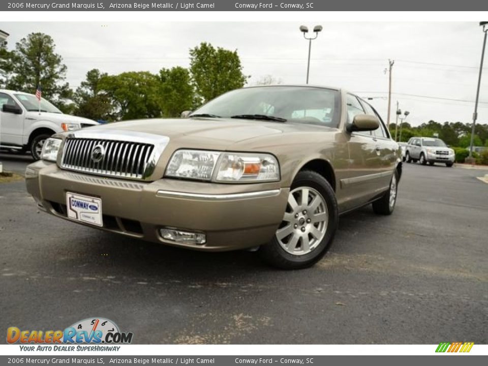 2006 Mercury Grand Marquis LS Arizona Beige Metallic / Light Camel Photo #1