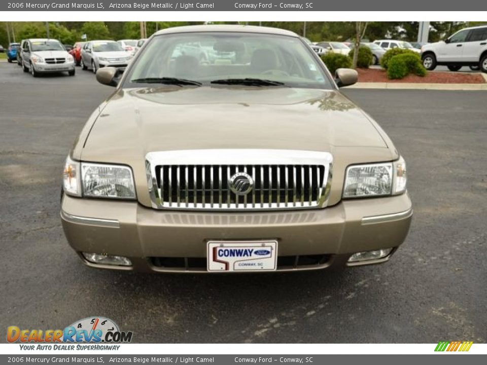 2006 Mercury Grand Marquis LS Arizona Beige Metallic / Light Camel Photo #2