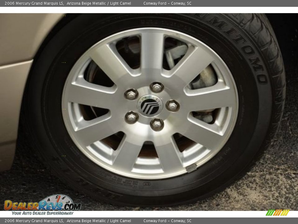 2006 Mercury Grand Marquis LS Wheel Photo #10