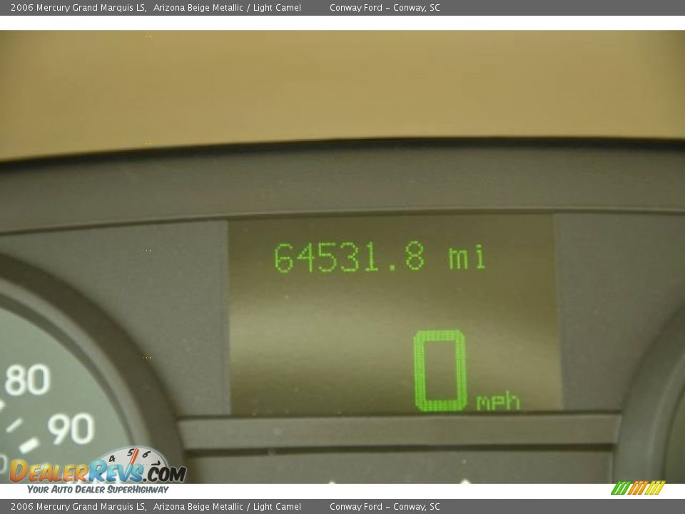 2006 Mercury Grand Marquis LS Arizona Beige Metallic / Light Camel Photo #23