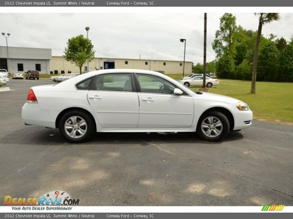 2012 Chevrolet Impala LS Summit White / Neutral Photo #4