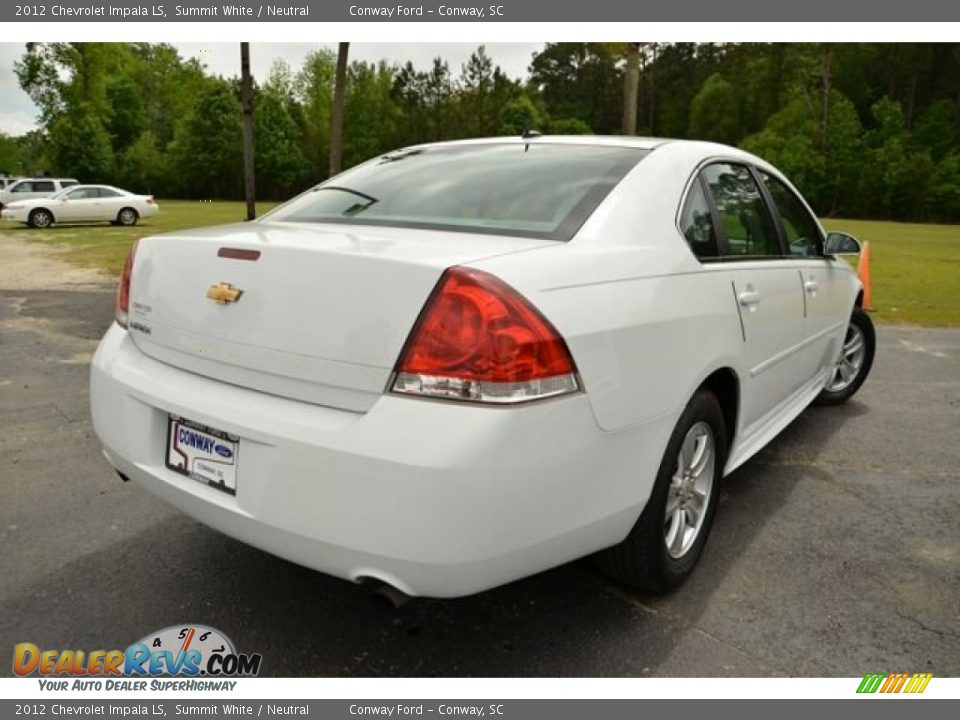 2012 Chevrolet Impala LS Summit White / Neutral Photo #5