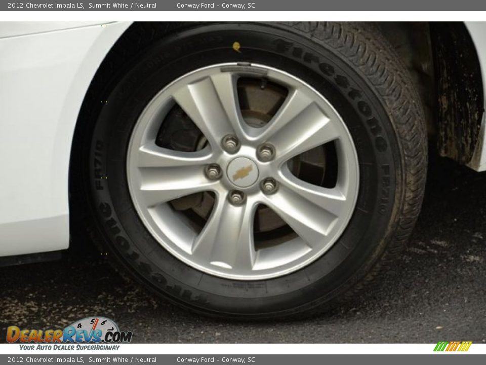 2012 Chevrolet Impala LS Summit White / Neutral Photo #9