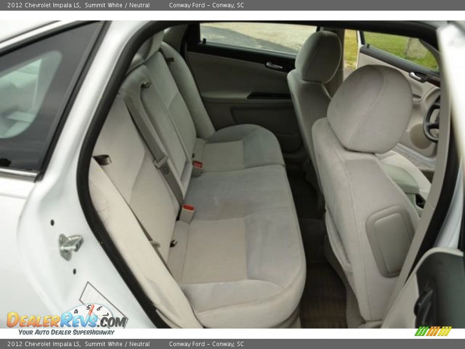 2012 Chevrolet Impala LS Summit White / Neutral Photo #15