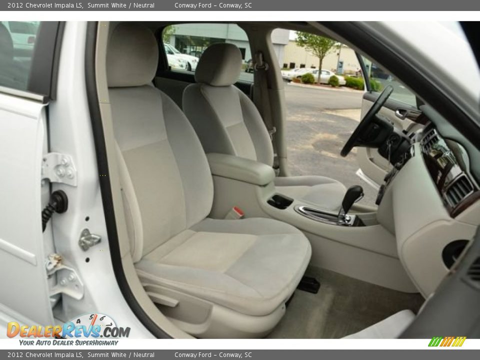 2012 Chevrolet Impala LS Summit White / Neutral Photo #16