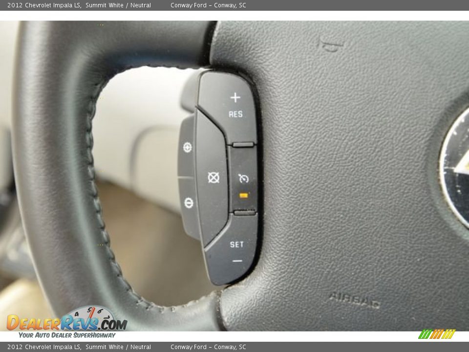 2012 Chevrolet Impala LS Summit White / Neutral Photo #22