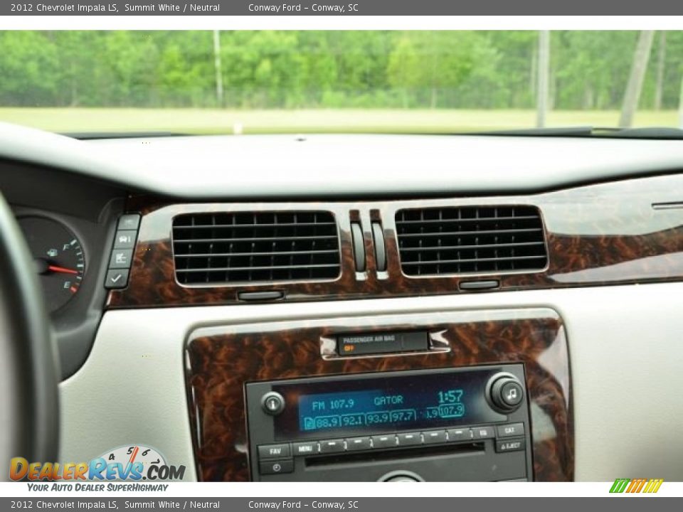 2012 Chevrolet Impala LS Summit White / Neutral Photo #26