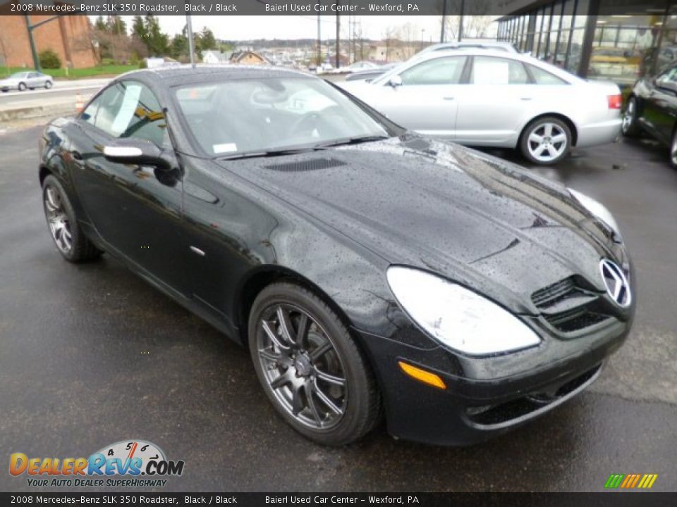 Front 3/4 View of 2008 Mercedes-Benz SLK 350 Roadster Photo #1