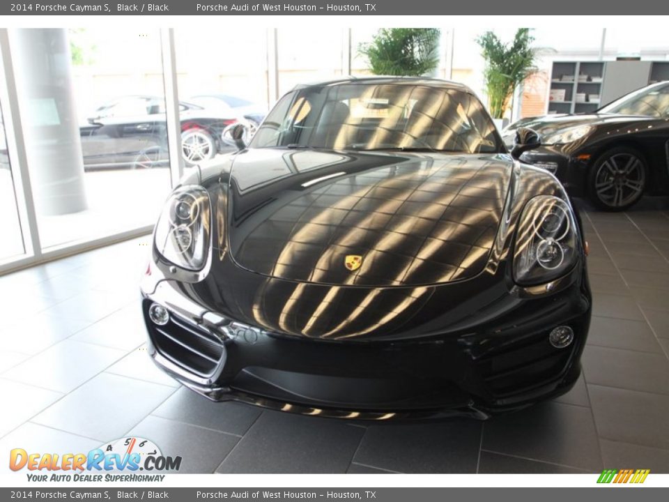 2014 Porsche Cayman S Black / Black Photo #2