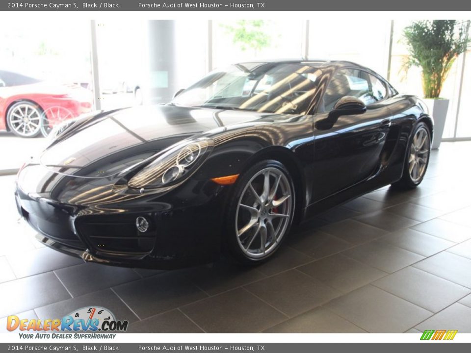 2014 Porsche Cayman S Black / Black Photo #3